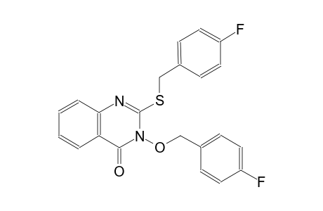 3-[(4-fluorobenzyl)oxy]-2-[(4-fluorobenzyl)sulfanyl]-4(3H)-quinazolinone