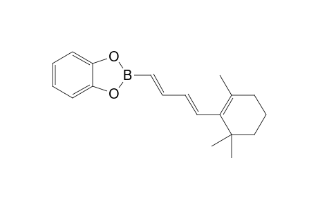 2-[(E,E)-4-(2',6',6'-Trimethylcyclohex-1'-en-1'-yl)buta-1,3-dien-1-yl]-1,3,2-benzodioxaborole