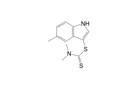 5-methyl-1H-indole-3-yl-dimethylamino-dithioformate