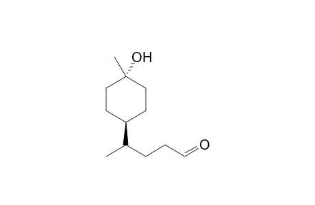 (+/-)-4-(trans-4'-hydroxy-4'-methyl-rel-1'-cyclohexyl)pentanal