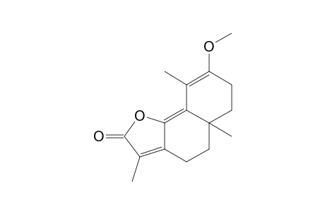 3-Methoxy-eudesma-3,5,7(11)-trien-6,12-olide