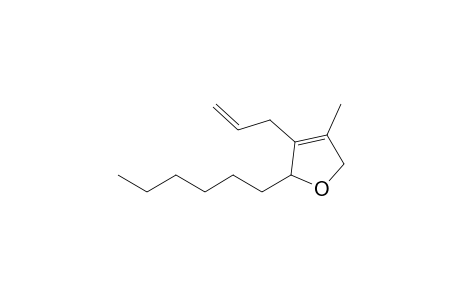 3-allyl-2-hexyl-4-methyl-2,5-dihydrofuran