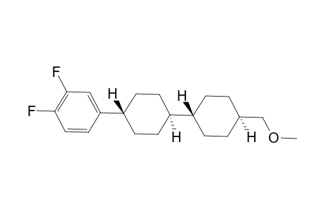 trans-1-[trans-(3,4-Difluorophenyl)cyclohexyl]-4-(methoxymethyl)cyclohexane