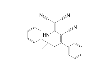 2-(5-cyano-2-methyl-2,4-diphenyl-1,3-dihydropyridin-6-ylidene)malononitrile