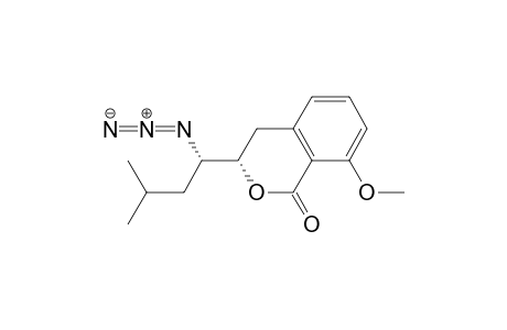 (3S)-3-[(1'S)-1'-Azido-3'-methylbutyl]-8-methoxy-3,4-dihydroisocumarin