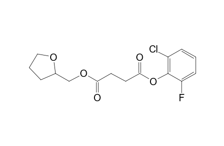 Succinic acid, 2-chloro-6-fluorophenyl tetrahydrofurfuryl ester