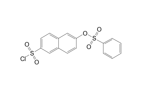 2-Naphthalenesulfonyl chloride, 6-[(phenylsulfonyl)oxy]-