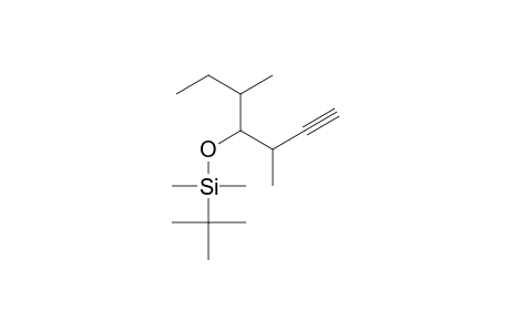 (3s,4r,5s)-4-(tert-butyldimethylsilyloxy)-3,5-dimethyl-1-heptyne