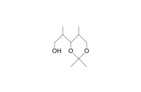 1,3(RS),5-Trihydroxy-2(RS),4(RS)-dimethyl-pentane 3,5-acetonide