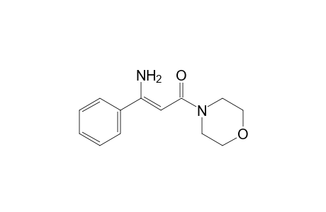 (Z)-3-Amino-1-(morpholin-4-yl)-3-phenylprop-2-en-1-one