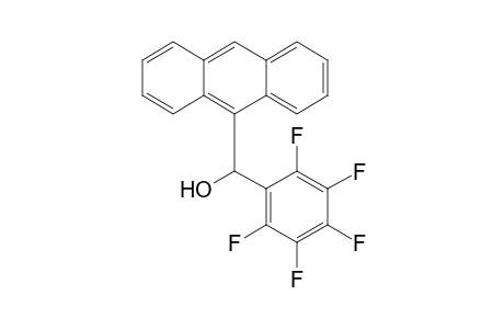 9-Anthracenyl-(2,3,4,5,6-pentafluorophenyl)methanol