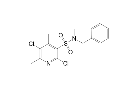 2,5-Dichloro-4,6-dimethylpyridine-3-N-benzyl-N-methylsulfonylamide