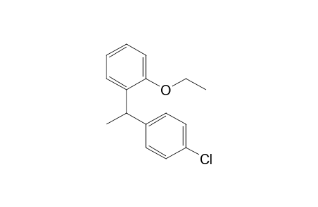 1-Chloranyl-4-[1-(2-ethoxyphenyl)ethyl]benzene