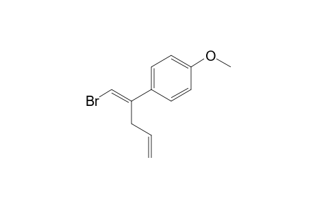 (E)-1-bromo-2-(4-methoxyphenyl)-1,4-pentadiene