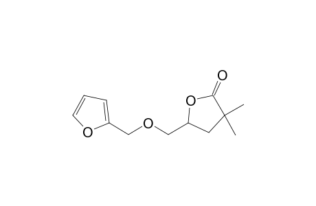 5-(Furan-2'-ylmethoxymethyl)-3,3-dimethyl-dihydro-furan-2-one