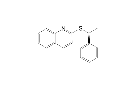 2-[[(1S)-1-phenylethyl]thio]quinoline