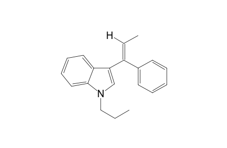 3-(1-Phenyl-1-propen-1-yl)-1-propyl-1H-indole II