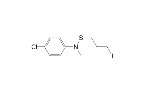 1-Propanesulfenamide, N-(4-chlorophenyl)-3-iodo-N-methyl-