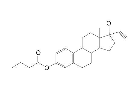 17.alpha.-Ethynylestradiol, 3-butyrate