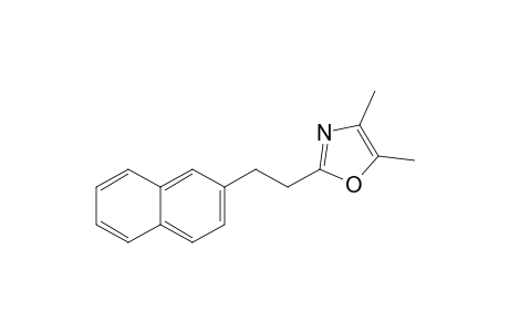 2-(.beta.-Naphthylethyl)-4,5-dimethyloxazole