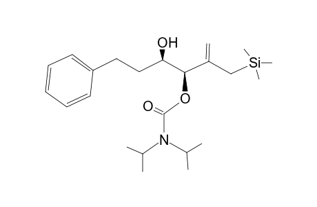 Diisopropyl-carbamic acid (1R,2R)-2-hydroxy-4-phenyl-1-(1-trimethylsilanylmethyl-vinyl)-butyl ester