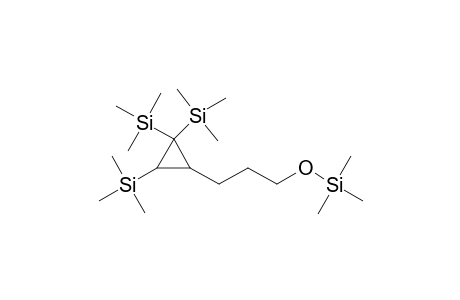 3-(3'-Trimethylsiloxypropyl)-1,1,2-tris(trimethylsilyl)cyclopropane isomer