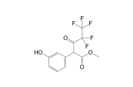 Methyl-pentafluoropropionyl m-hydroxyphenylacetate