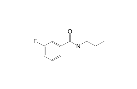 Benzamide, 3-fluoro-N-propyl-