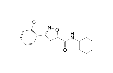 5-isoxazolecarboxamide, 3-(2-chlorophenyl)-N-cyclohexyl-4,5-dihydro-