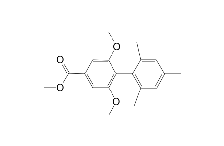 2,6-Dimethoxy-2',4',6'-trimethylbiphenyl-4-benzoicacid methylester