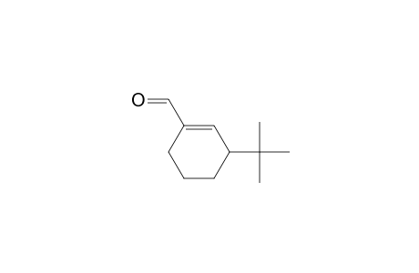1-Cyclohexene-1-carboxaldehyde, 3-(1,1-dimethylethyl)-