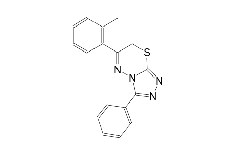 6-(2-methylphenyl)-3-phenyl-7H-[1,2,4]triazolo[3,4-b][1,3,4]thiadiazine