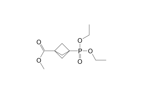 Bicyclo[1.1.1]pentane-1-carboxylic acid, 3-(diethoxyphosphinyl)-, methyl ester