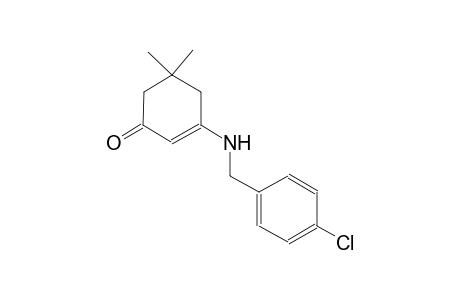 3-[(4-chlorobenzyl)amino]-5,5-dimethyl-2-cyclohexen-1-one