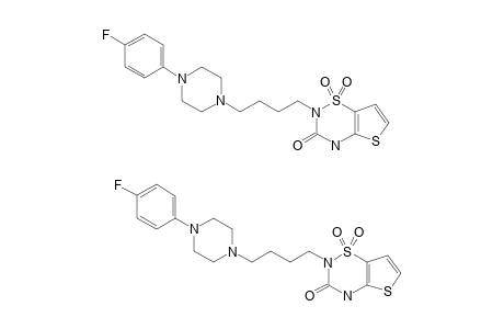 2-[4-[1-[4-(4-FLUOROPHENYL)-PIPERAZINYL]]-BUTYL]-2H-THIENO-[2,3-E]-[1,2,4]-THIADIAZIN-3(4H)-ONE-1,1-DIOXIDE