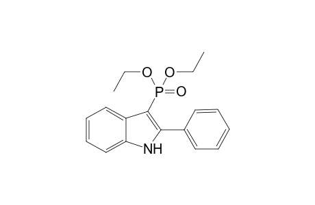 3-Diethoxyphosphoryl-2-phenyl-1H-indole