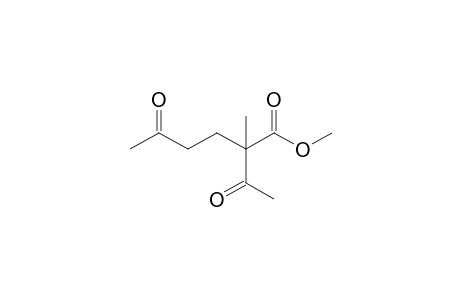 Methyl 2-acetyl-2-methyl-5-oxohexanoate