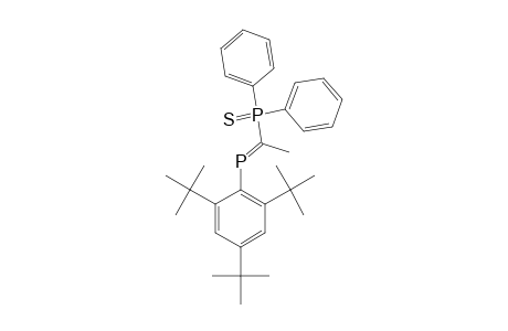 di(phenyl)-sulfanylidene-[1-(2,4,6-tritert-butylphenyl)phosphanylideneethyl]phosphorane