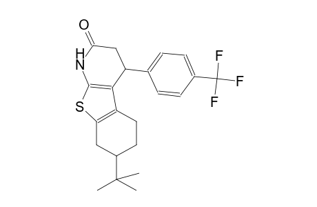 benzo[4,5]thieno[2,3-b]pyridin-2(1H)-one, 7-(1,1-dimethylethyl)-3,4,5,6,7,8-hexahydro-4-[4-(trifluoromethyl)phenyl]-