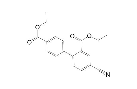 Diethyl 4-cyano-[1,1'-biphenyl]-2,4'-dicarboxylate
