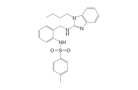 N-(2-{[(1-butyl-1H-benzimidazol-2-yl)amino]methyl}phenyl)-4-methylbenzenesulfonamide