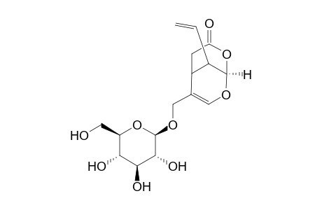 2,8-Dioxabicyclo[3.3.1]non-6-en-3-one, 9-ethenyl-6-[(.beta.-D-glucopyranosyloxy)methyl]-, (1R-syn)-