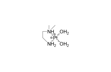 Diaqua-(N,N-dimethyl-ethylenediamine)-platinum dication