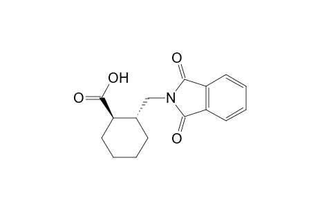 Cyclohexanecarboxylic acid, 2-[(1,3-dihydro-1,3-dioxo-2H-isoindol-2-yl)methyl]-, trans-