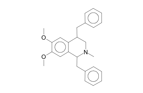 1,4-Dibenzyl-6,7-dimethoxy-2-methyl-1,2,3,4-tetrahydro-isoquinoline