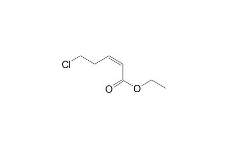 (Z)-5-chloro-2-pentenoic acid ethyl ester