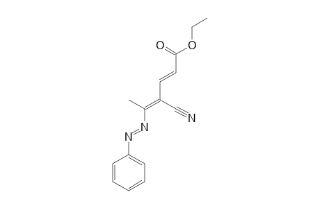 2-CYANO-4-ETHOXYCARBONYL-1-METHYL-1-PHENYLAZOBUTADIENE