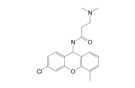 N-(3-chloro-5-methyl-9H-xanthen-9-yl)-3-dimethylamino-propionamide