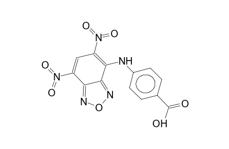 4,6-dinitro-7-(4-carboxyanilino)benzofurazane