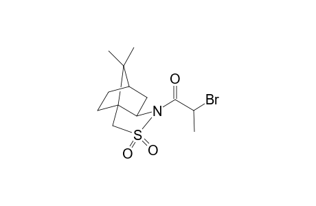 N-[(5R)-10,10-Dimethyl-3,3-dioxo-3.lanta.(6)-thia-4-azatricyclo[5.2.1.0(1,5)]dec-4-yl]-(2RS)-2-bromopropionamide